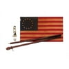 Valley Forge 13 Star Heritage Flag Kit 30 in. H x 48 in. W