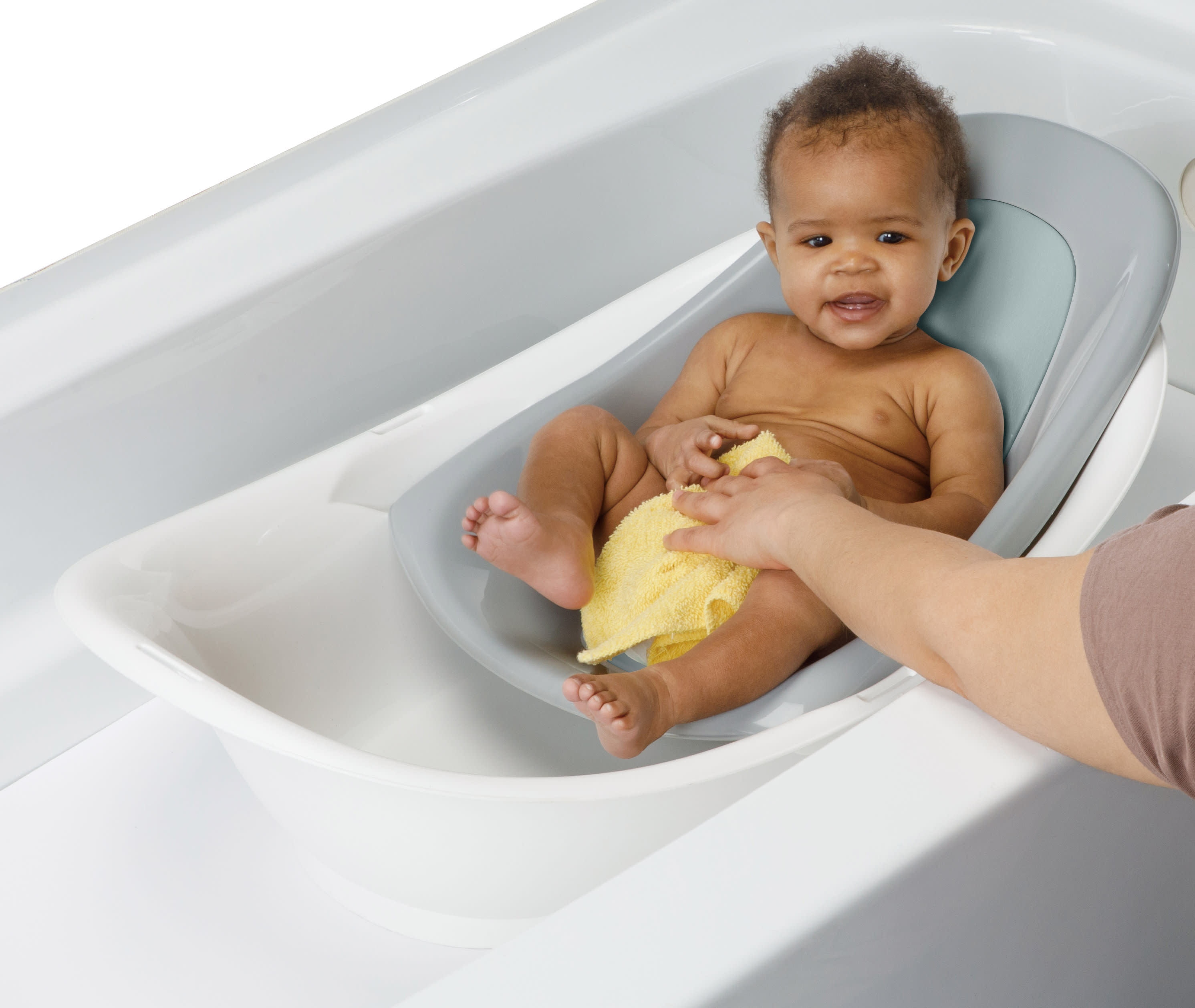 Safety 1st 3-in-1 Clean Fun Baby Bathtub, Harbor Mist photo 6