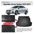 thumbnail image 2 of IRNUDENY Car Trunk Mat Floor Tray Boot Liner Compatible for Hyundai I25 Accent Blue Verna Solaris Sedan 2011-2017, 2 of 6