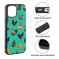 thumbnail image 2 of FINCIBO Soft Rubber Protector Cover Case for Apple iPhone 12 / 12 Pro 6.1" 2020 (NOT FIT Apple iPhone 12 Pro Max 6.7" 2020/iPhone 12 mini 5.4" 2020), Chicken Pattern, 2 of 5