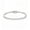 SILVER, variant on Women's Fine Silver Plated Cubic Zirconia Tennis Bracelet