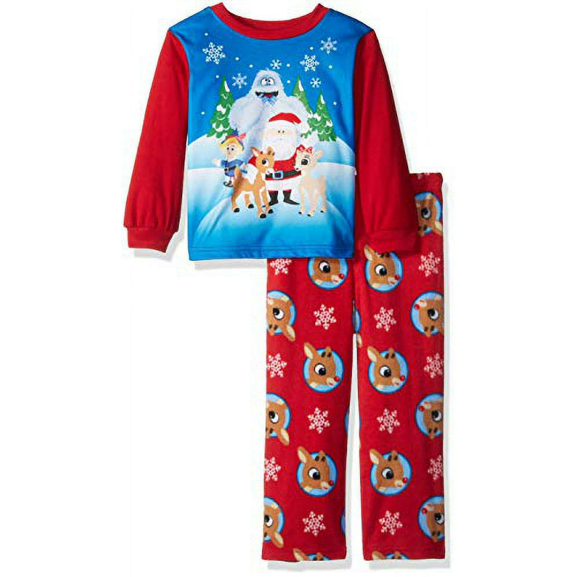 Kids rudolph pajamas sale
