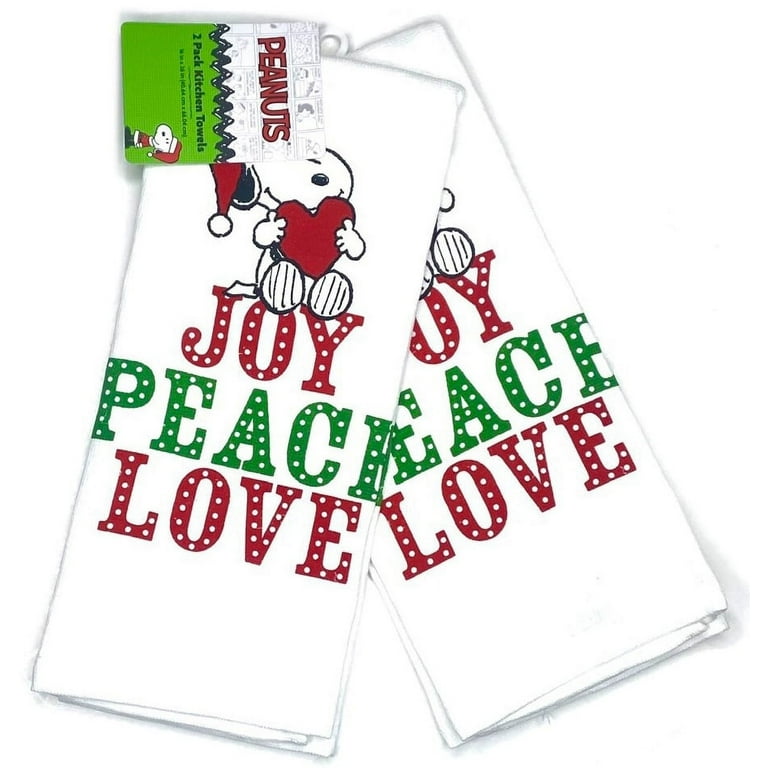 Peanuts™ Two-Piece Kitchen Towel Set - Chef Snoopy