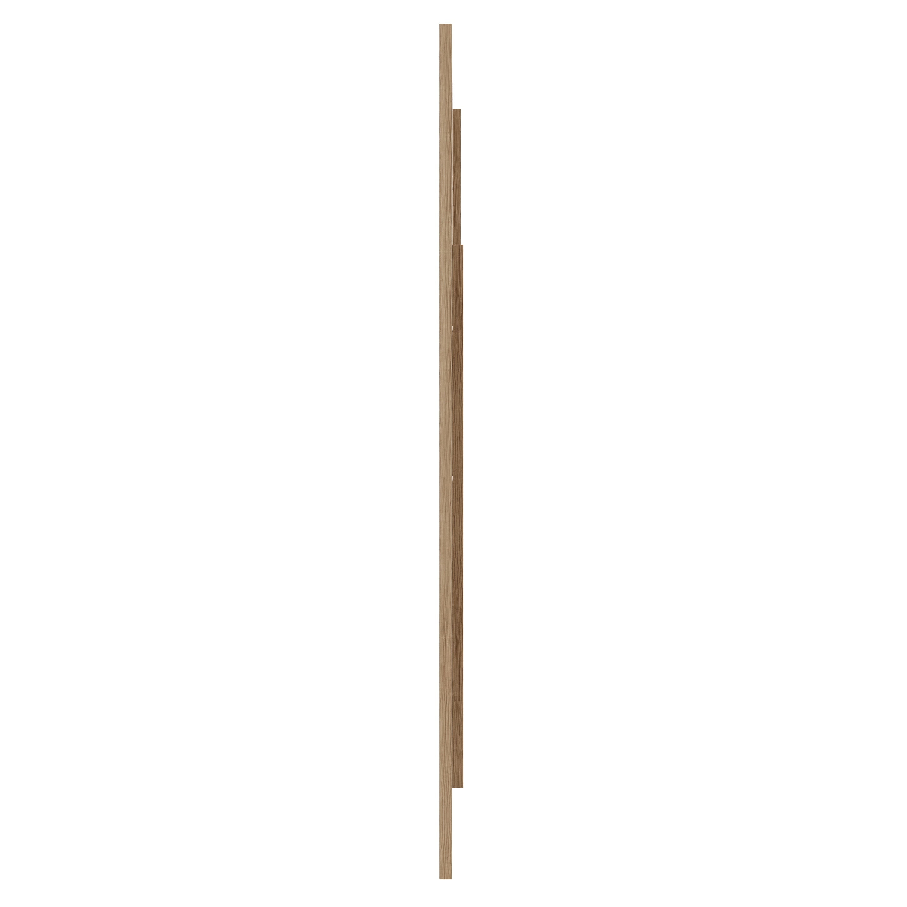 Nexera James Queen Size Panel Headboard, Brown Oak