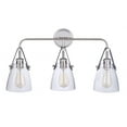 thumbnail image 5 of 51303-PLN Craftmade Lighting Hagen 3 Light Traditional Bath Vanity Approved for Damp Locations - 26 inches wide by 14.17 inches high-Polished Nickel, 5 of 12