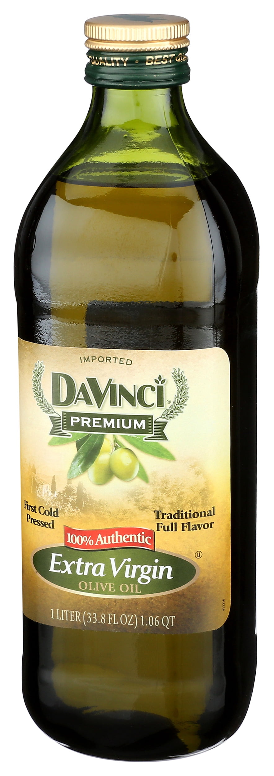 Pack of 12, Davinci Extra Virgin Olive Oil, 33.8 oz