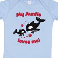 thumbnail image 4 of Inktastic My Auntie Loves Me Orca Family Boys or Girls Baby Bodysuit, 4 of 5