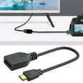 thumbnail image 2 of Video Cables & Connectors Small HDMI to Standard HDMI Female Cable Converter, 2 of 8