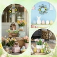 thumbnail image 4 of Front Door Wreath for Spring Summer, Denbek 32Cm Artificial Wreath for Front Door - Colorful & Full Faux Flower and Greenery Arrangement, 4 of 5