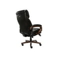 thumbnail image 3 of La-Z-Boy Big and Tall Trafford Executive Office Chair Black Bonded Leather, 3 of 12