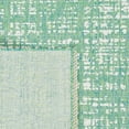 thumbnail image 4 of SAFAVIEH Courtyard Charlie Abstract Indoor/Outdoor Runner Rug, Green Blue/Ivory, 2'3" x 8', 4 of 8