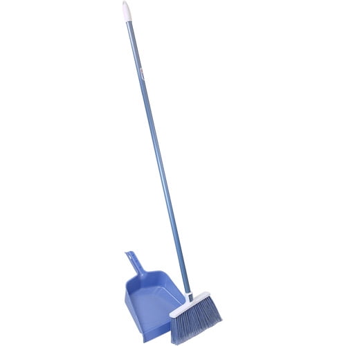 Quickie Angled Broom & Dustpan