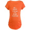 thumbnail image 1 of CafePress - Keep Calm And Play Guitar - Maternity Dark T-Shirt, 1 of 1