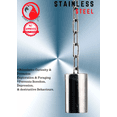thumbnail image 4 of 1644 Large Stainless Steel Bell Bird Toy, 4 of 8