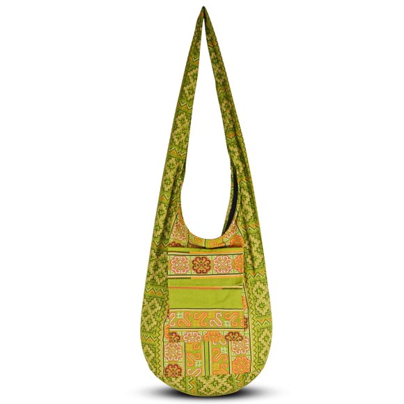 Tu acogedor bolso bandolera Boho bolso de algodón hecho a mano para unisex