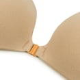 thumbnail image 3 of DODOING Womens Push Up Sticky Strapless Backless Silicone Self Adhesive Invisible Bra Cute Mango Shape, 3 of 6