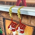 thumbnail image 6 of Zmeidao Christmas Stocking Holders for Mantle, Christmas Stocking Hangers, Stocking Hooks for Fireplace Stocking Metal Clip for Christmas Decoration, 6 of 6