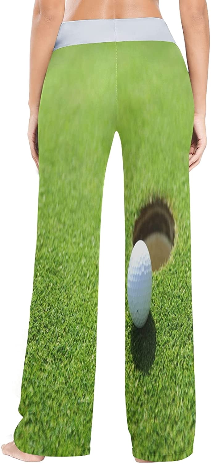 Golf Ball Green Grass Leaf Women's 