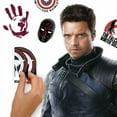 thumbnail image 4 of Falcon And The Winter Soldier Winter Soldier Peel and Stick Giant Wall Decal, 4 of 6
