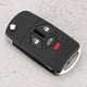 thumbnail image 5 of Funda Plegable BRI con 3 + 1 Botones para Mando a Distancia Compatible con Mitsubishi Eclipse 2007-2010, 5 of 10