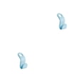thumbnail image 1 of Moyic 30 Uds. Colgador de ropa, armario de plástico, ganchos de conector para el hogar, soporte de almacenamiento para ahorrar espacio, Azul 2piezas, 1 of 6