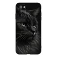 thumbnail image 1 of Funda Trasera Protectora De Teléfono MotoG51 Casa Fiesta Silicona Suave Negro TPU Gato Lindo Patrón De Chica De Dibujos Animados, 1 of 4