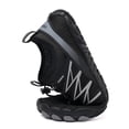 thumbnail image 4 of Aqua Shoes Zapatillas de buceo transpirables Zapatillas de correr para mujeres y hombres (black37), 4 of 9