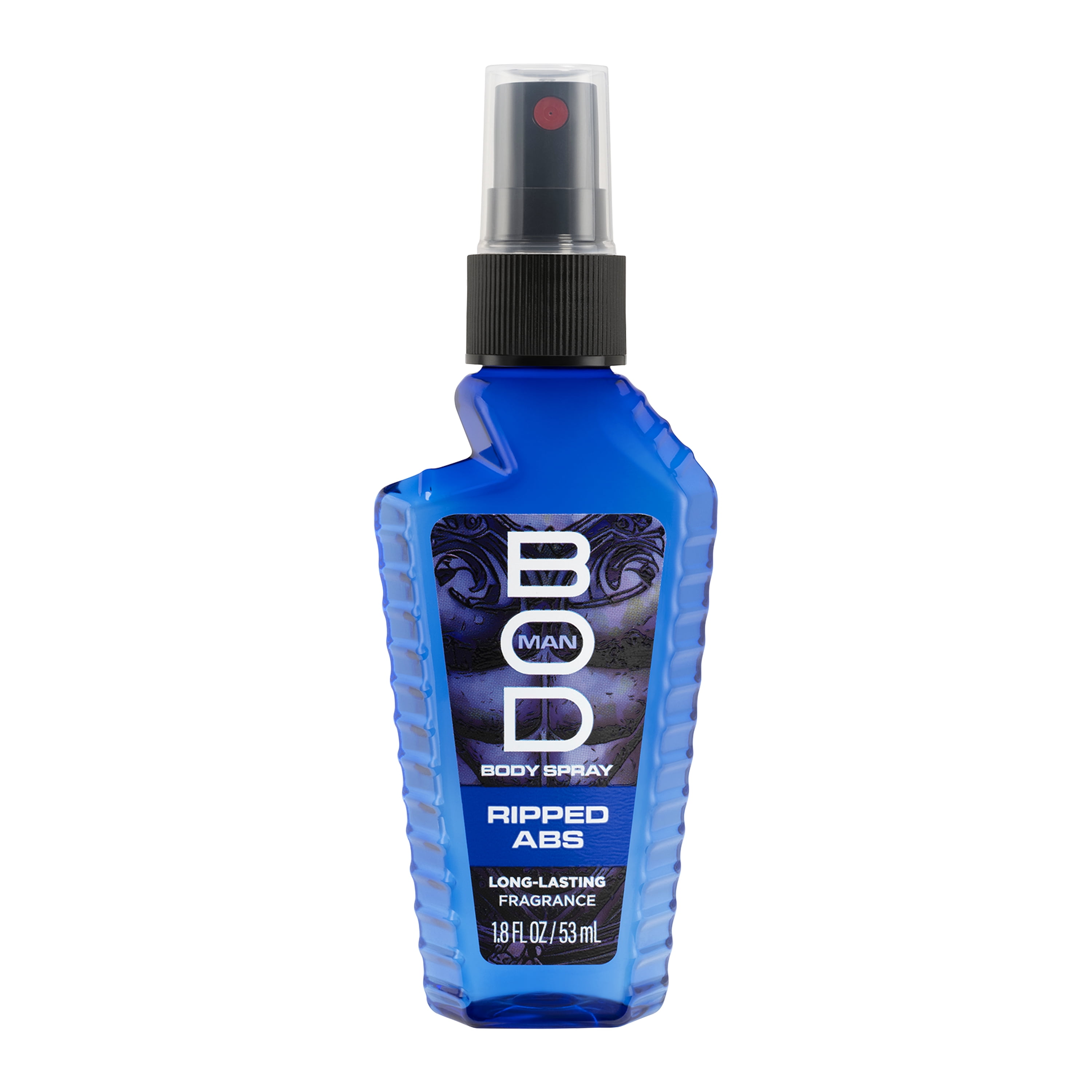 BOD Man Body Spray Gift Set, Black, Really Ripped Abs, Most Wanted, 3 Piece