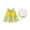 Yellow, variant on Edvintorg 3M-3Y Dresses for Kids Girls Toddler Girls Dress Summer Holiday Style Backless Big Bow Flower Suspender Children's Skirt with Hat Birthday Gifts