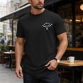 thumbnail image 2 of YUGYXL Shirts for Men Cowboys Letter Print T Shirt Vintage Rodeo Graphic Tee Summer Short Sleeve Tee Top Black S, 2 of 6