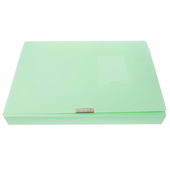 WHAMVOX  Office Paper Organizer File Binder Organizers Document Desk Student Light Green