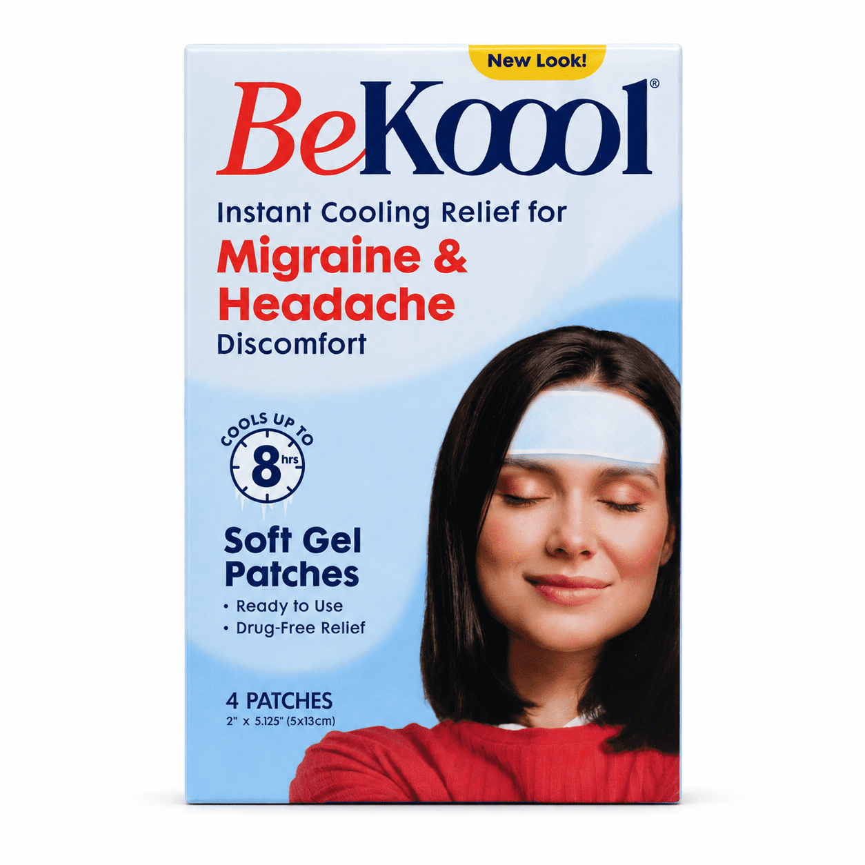 BE KOOOL SOFT GEL SHEETS ADULT 4 CT