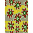 thumbnail image 1 of Ahgly Company Indoor Rectangle Patterned Green Novelty Area Rugs, 4' x 6', 1 of 6