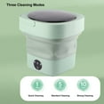 thumbnail image 3 of Mini Washing Machine, 6.5L Soft Spin Drying Portable Washer, Washing Machine With Drain Basket For Apartment, Laundry, Camping, RV, Travel, Underwear, 3 of 8