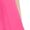 Hot Pink, variant on Gyujnb Solid Color Long Dress with Graceful and Elegant Waist and Wide Hem with Ruffled Edges for Girls,Size:9-10 Years
