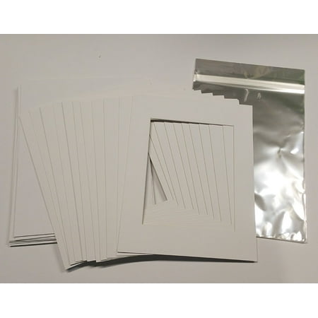 11x14 white picture mats