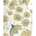 thumbnail image 4 of Coolnut Mailbox Cover Leaves and Cosmos Flowers Post Mail Box Cover Magnetic Mail Wraps Cover Oversize 25.4" L x 20.78" W, 4 of 5