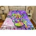 thumbnail image 5 of Dawhud Direct Super Soft Full/Queen Size Plush Fleece Blanket by Dean Russo, 75" x 90", 5 of 9