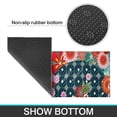 thumbnail image 6 of Pioneer Flower Floral Print Pattern Kitchen Rugs Sets Of 2,Anti Fatigue Kitchen Mat Rugs Non Slip Washable,Decorative Kitchen Floor Mats for Kitchen,Sink,Laundry,17"x30"+17"x47", 6 of 7
