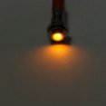 thumbnail image 5 of Unique Bargains 12V/24V 6mm Metal Green Indicator Lights Flush Panel LED Signal with Cable, 5 Pack, 5 of 5