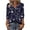 Blue, variant on HLKJKLS Long Sleeve Shirts For Women Casual V Neck Long Sleeve Basic Tee Loose Fit Fall Trendy T Shirt Black S-3Xl