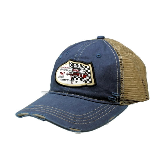 HAT - NHRA 1961 World Championship Woven Patch Pigment Washed Cotton Twill