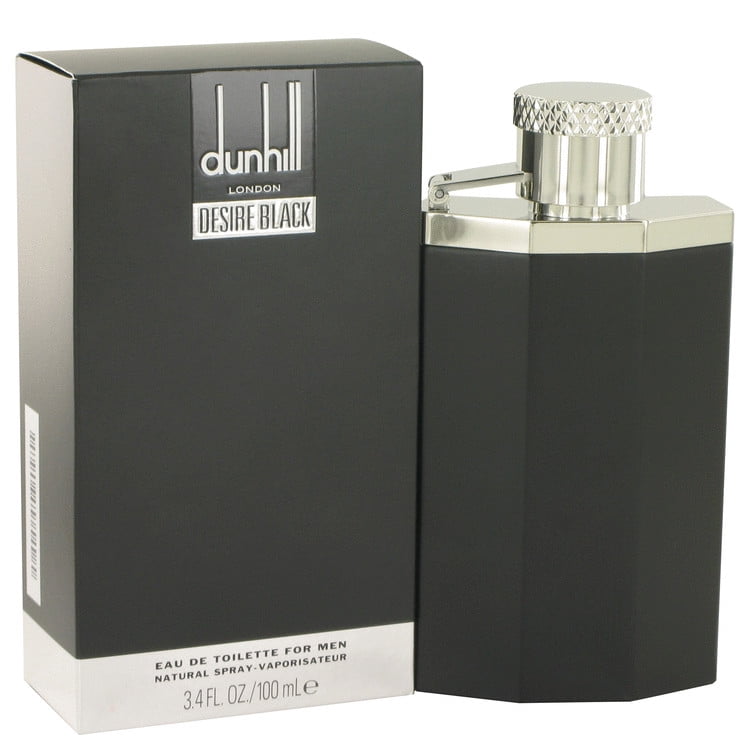 Alfred Dunhill Desire Black London Eau De Toilette Spray for Men 3.4 oz