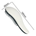 thumbnail image 2 of Cepillo de Pelo Antiestático Zulema Cepillo desenredante Portátil Blanco, 2 of 8