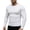 White, variant on Men's Crew Neck Long Sleeve T-Shirt, Soft Stretch Casual Pullover Tee, Basic All Season Layering Essential for Fall Winter, Streetwear and Daily Wear Blackish Green L
