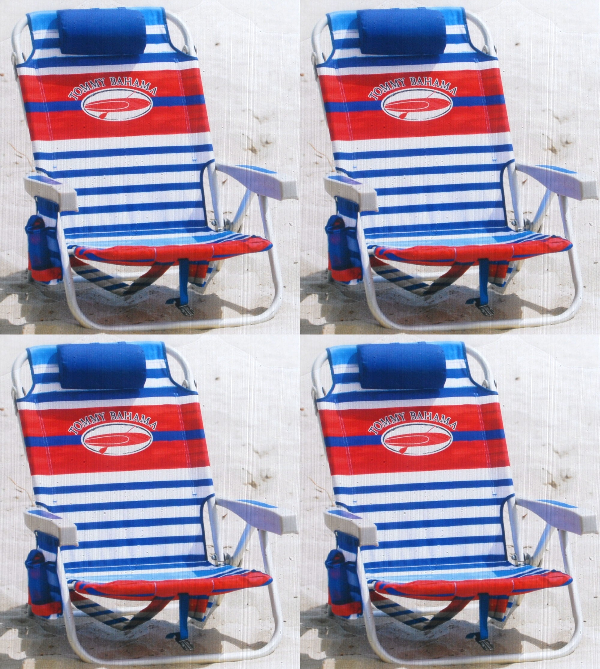 tommy bahama beach chair red white and blue