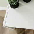 Sauder Beginnings Computer Desk with Storage & Shelving, Soft White