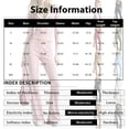 thumbnail image 3 of Women's 2 Piece Sets Long Sleeve V Neck Crop Tops and Elastic High Waist Wide Leg Pants Causal Athletic Outfits, 2XL, 3 of 5