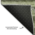 thumbnail image 3 of Addison Rugs Mayfield Washable Transitional Southwest Olive Rectangle Rug, 8' x 10', 3 of 6