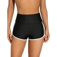thumbnail image 1 of BeautyIn Womens Boyleg Swim Shorts High Waisted Tummy Control Sporty Swim Bottoms, 1 of 6